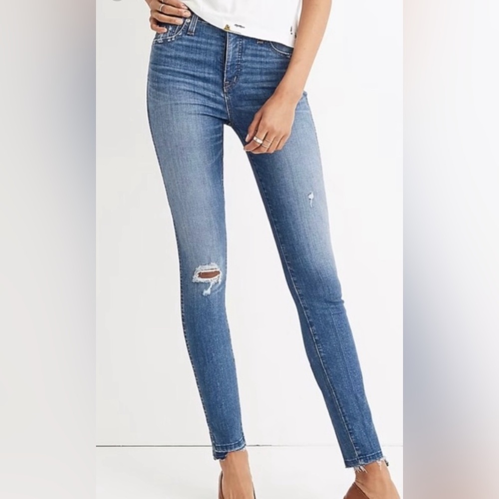 Madewell 10" High-Rise Skinny Jeans 36